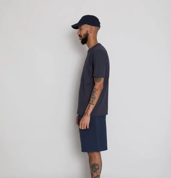 Folk Clothing TShirts Contrast Sleeve Tee 8211 Graphite 8211 Mens