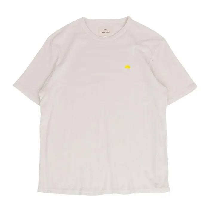 Folk Clothing TShirts Relaxed Assembly Tee 8211 Stone Terry DP 8211 Mens