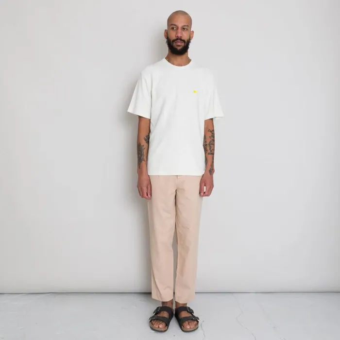 Folk Clothing TShirts Relaxed Assembly Tee 8211 Stone Terry DP 8211 Mens