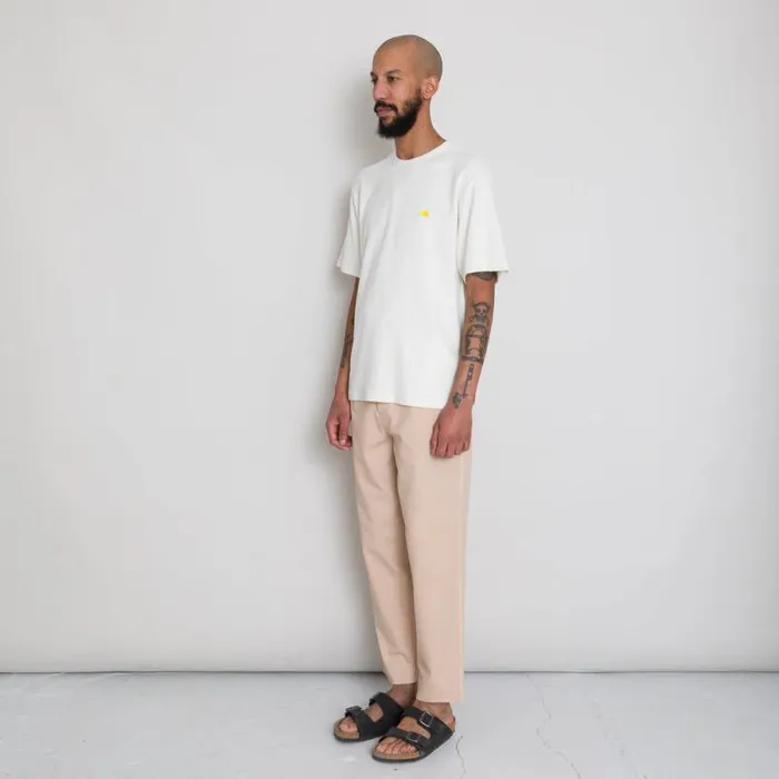 Folk Clothing TShirts Relaxed Assembly Tee 8211 Stone Terry DP 8211 Mens