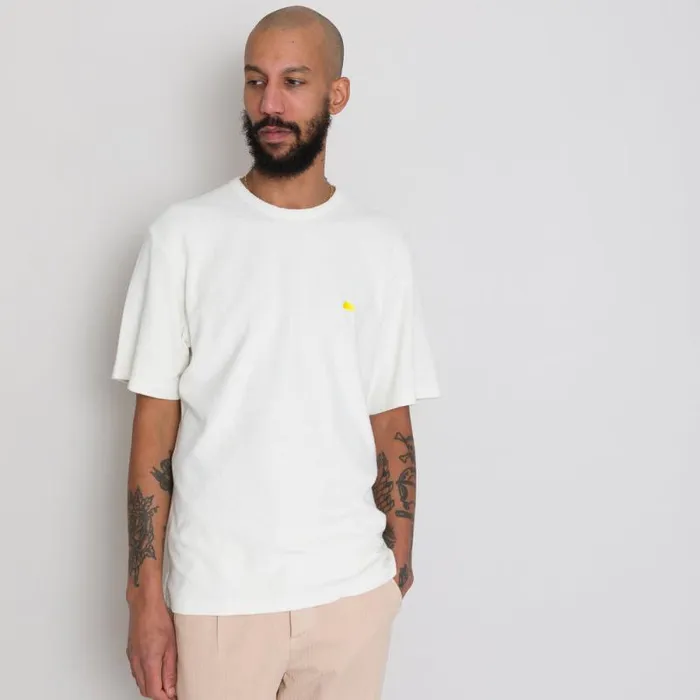 Folk Clothing TShirts Relaxed Assembly Tee 8211 Stone Terry DP 8211 Mens