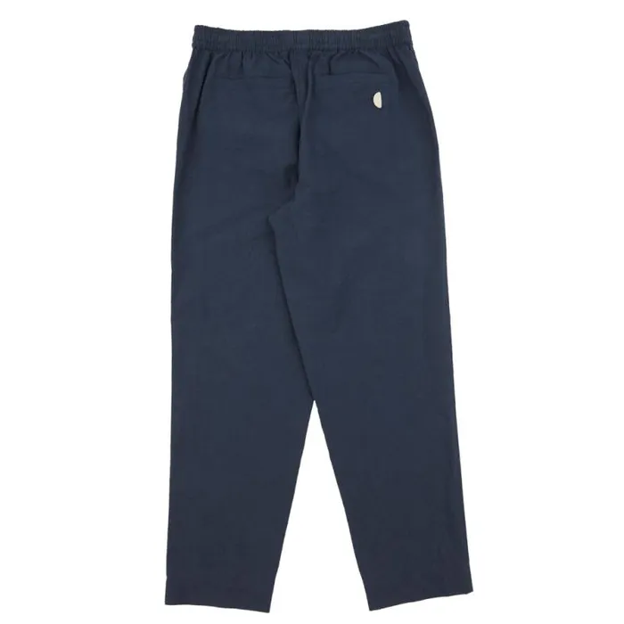 Folk Clothing Trousers Drawcord Assembly Pant 8211 Ash Navy Crinkle 8211 Mens