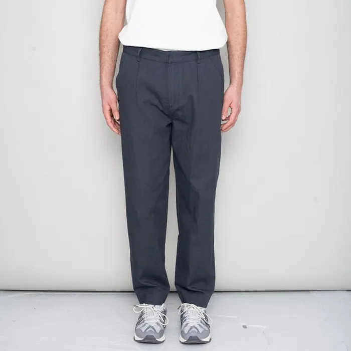 Folk Clothing Trousers Signal Pant 8211 Soft Black Canvas 8211 Mens
