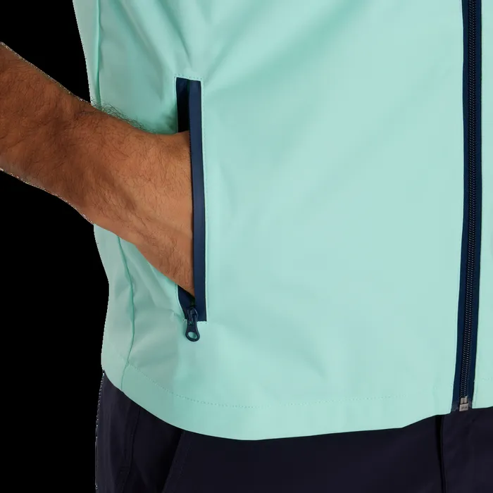 FootJoy Base MidLayers Men TempoSeries Lightweight Softshell Vest Sea Glass