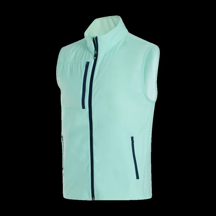 FootJoy Base MidLayers Men TempoSeries Lightweight Softshell Vest Sea Glass