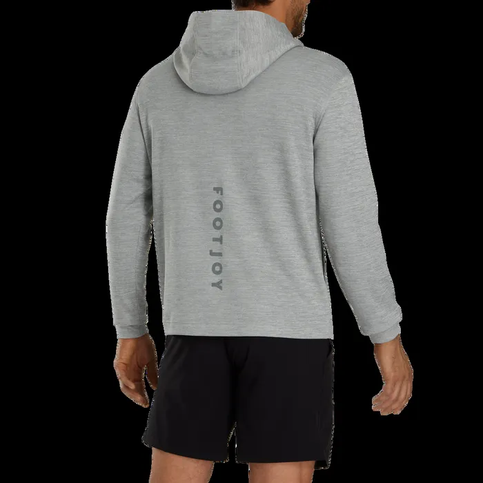 FootJoy Base MidLayers Men Training Hoodie Heather Grey FootJoy Base MidLayers Men Training Hoodie Heather Grey