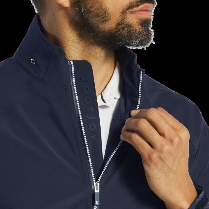 FootJoy Outer Layers Men HydroTour Rain Jacket Navy