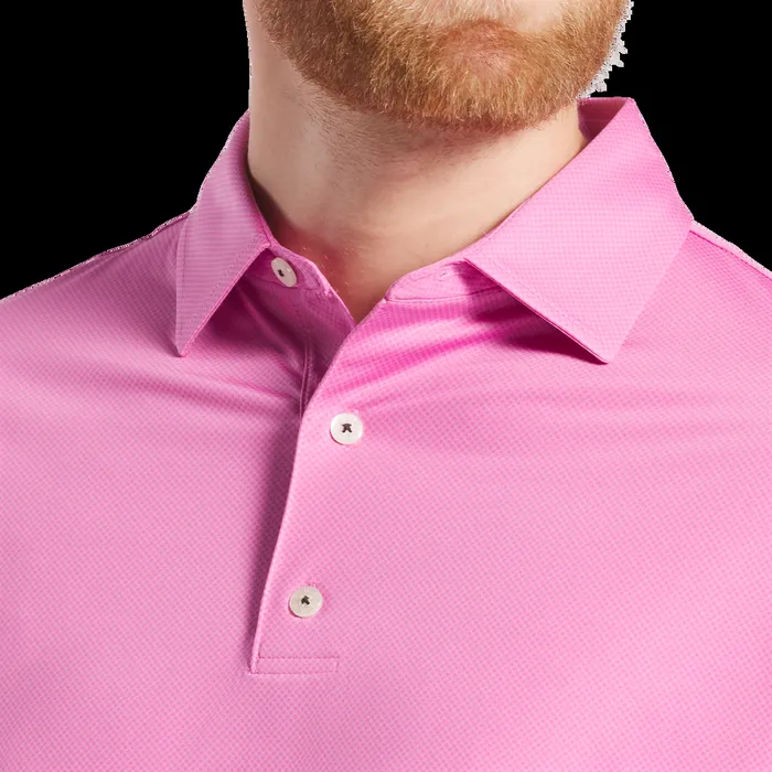 FootJoy Shirts Men Tonal Dot Lisle Pink FootJoy Shirts Men Tonal Dot Lisle Pink