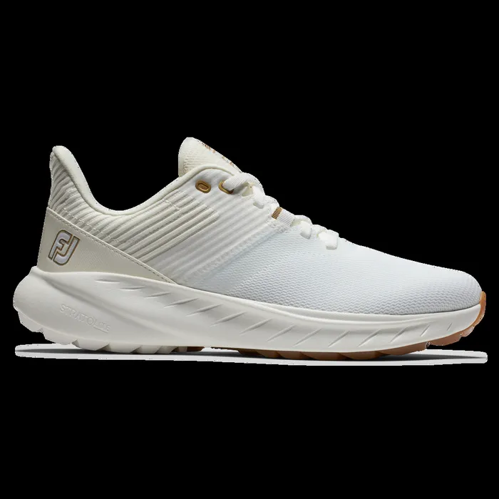 FootJoy Spikeless Women Flex White Beige
