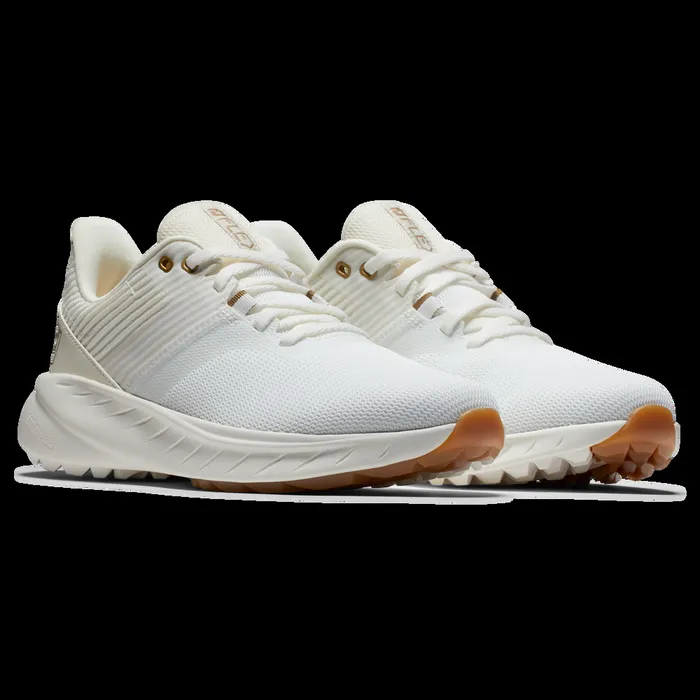 FootJoy Spikeless Women Flex White Beige