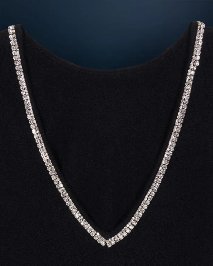 From Future Cashmere Sweaters Women Crewneck Rhinestone Backless Sweater Black