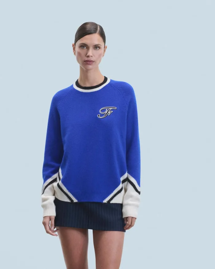 From Future Cashmere Sweaters Women Crewneck Sweater Popblue