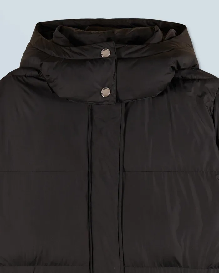 From Future Coats and Jackets Women Outerwear Long Down Jacket Black