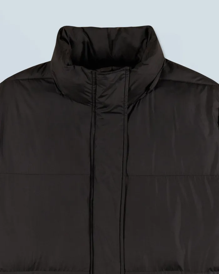 From Future Coats and Jackets Women Outerwear Long Down Jacket Black