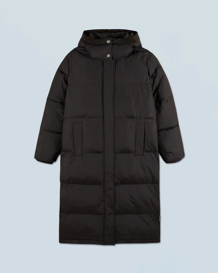 From Future Coats and Jackets Women Outerwear Long Down Jacket Black