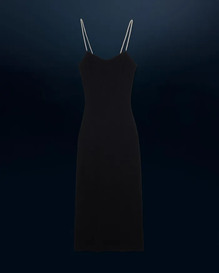From Future Dresses and Jumpsuits Women Long Strap Dress Black