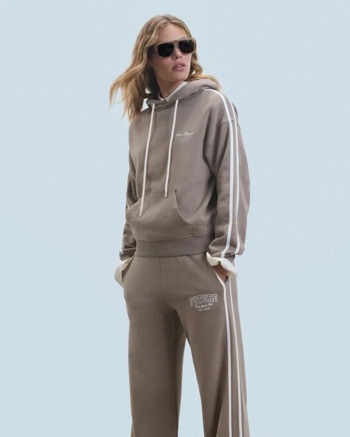 From Future Hoodies Women Future Hoodie Sweatshirt Taupe