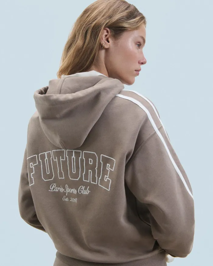 From Future Hoodies Women Future Hoodie Sweatshirt Taupe