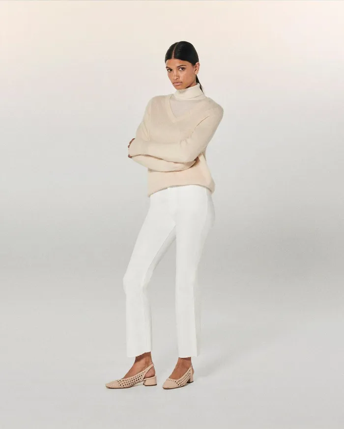 From Future Jeans Women Jude Bootcut Jeans White