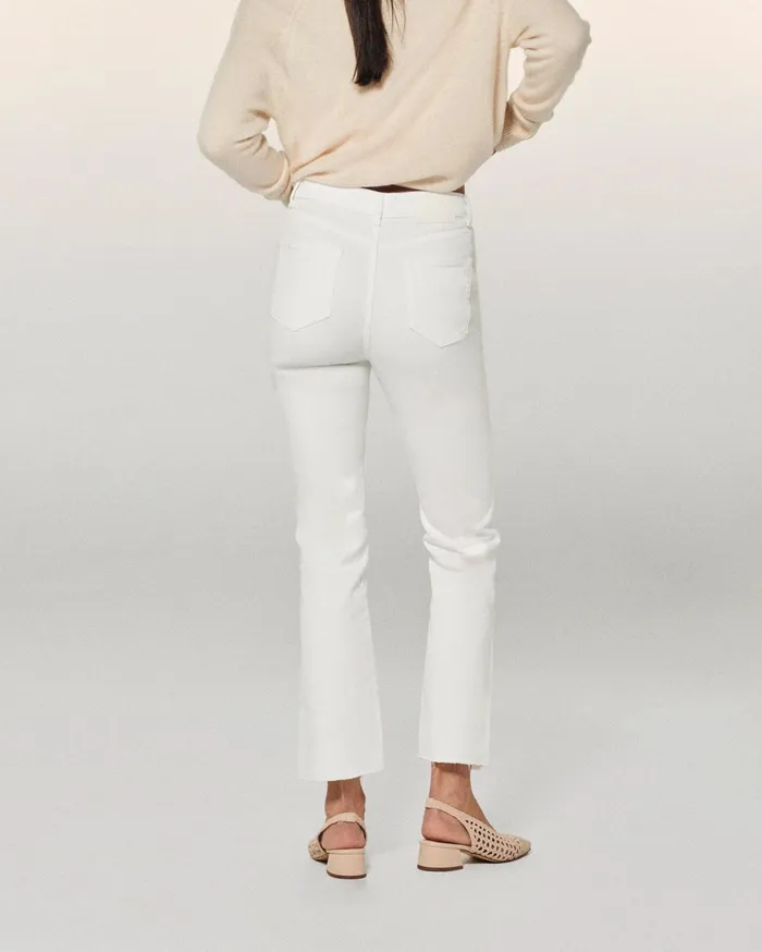 From Future Jeans Women Jude Bootcut Jeans White