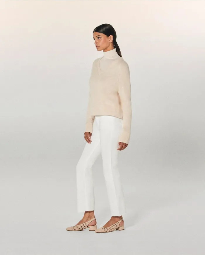From Future Jeans Women Jude Bootcut Jeans White