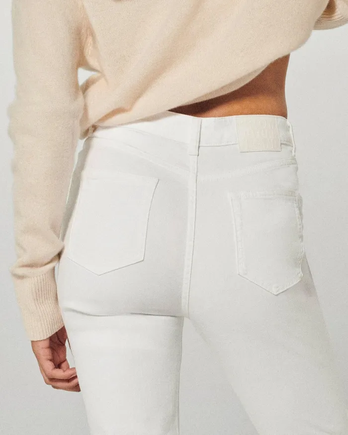 From Future Jeans Women Jude Bootcut Jeans White