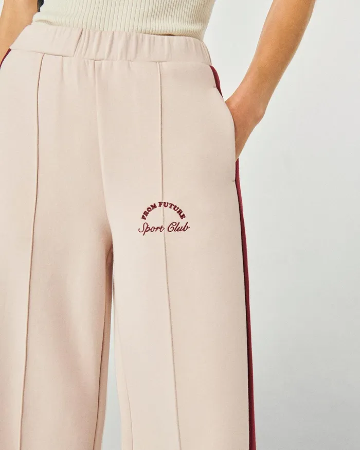 From Future Joggers Women Straight Joggers Beige