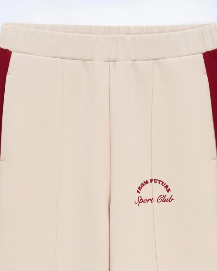 From Future Joggers Women Straight Joggers Beige