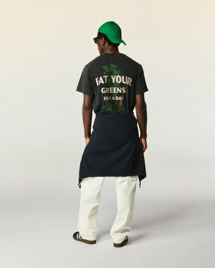 From Future Shirts and TShirts Men Crewneck Short Sleeve TShirt Washed Black