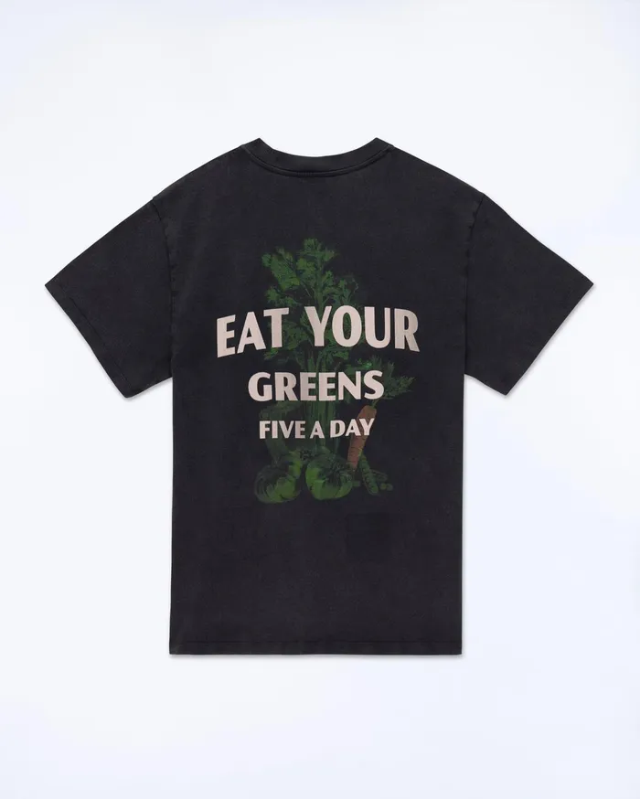 From Future Shirts and TShirts Men Crewneck Short Sleeve TShirt Washed Black