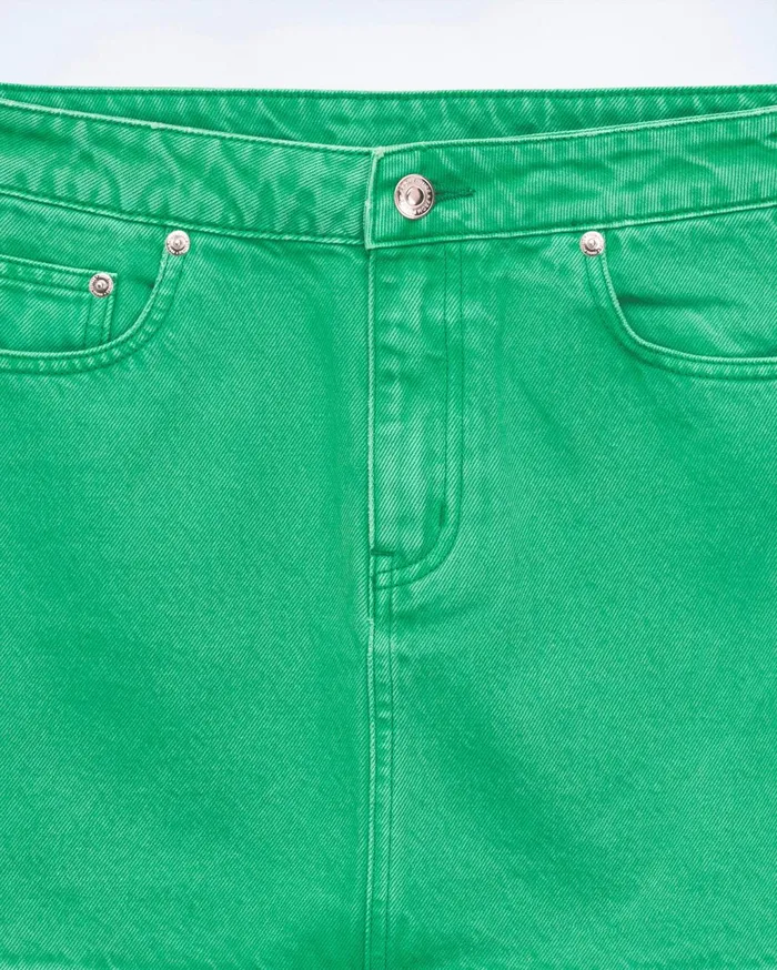 From Future Skirts Women Mini Skirt Tropical Green