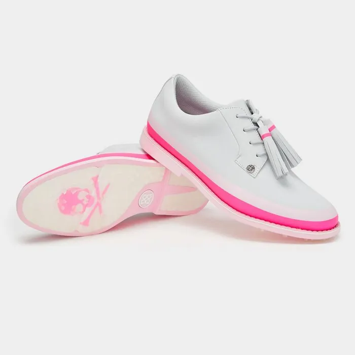 GFORE Golf Shoes Women GALLIVANTER NUBUCK LEATHER TASSEL TUXEDO GOLF SHOE Nimbus GFORE Golf Shoes Women GALLIVANTER NUBUCK LEATHER TASSEL TUXEDO GOLF SHOE Nimbus