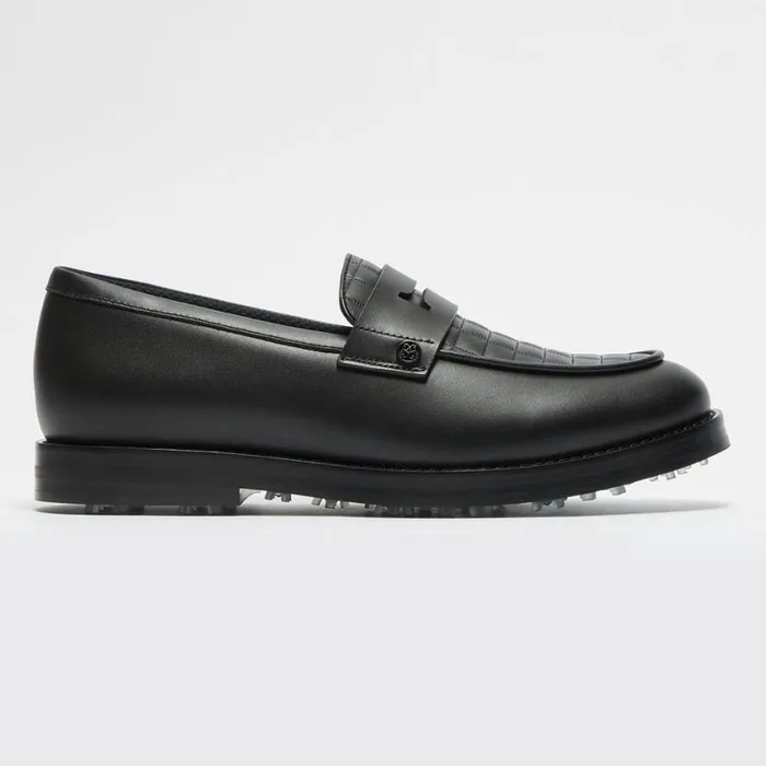 GFORE Golf Shoes Women GALLIVANTER QUILTED LEATHER LUXE SOLE GOLF LOAFER Onyx GFORE Golf Shoes Women GALLIVANTER QUILTED LEATHER LUXE SOLE GOLF LOAFER Onyx