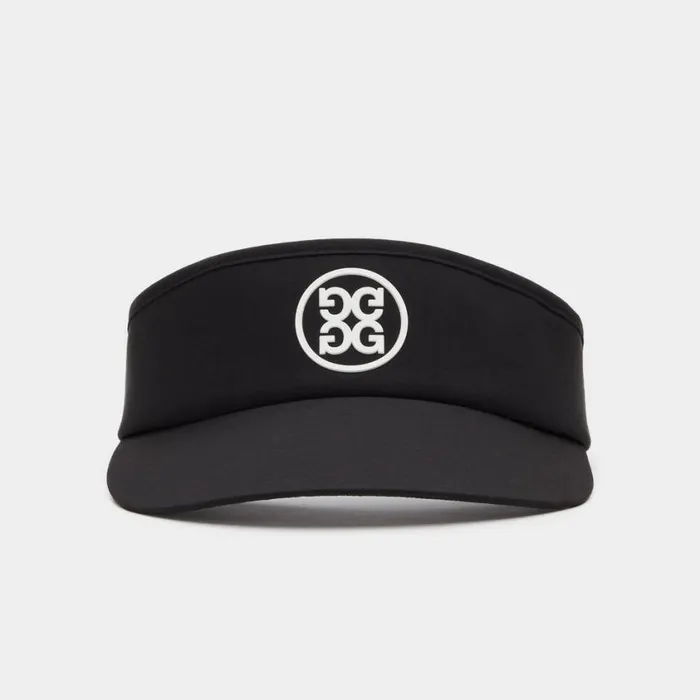 GFORE Hats MenWomen CIRCLE G039S NYLON VISOR Onyx