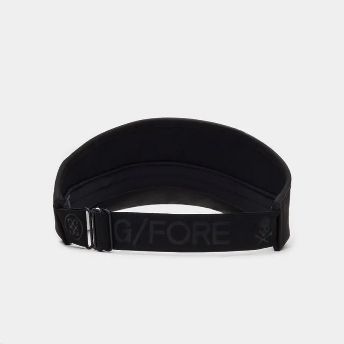 GFORE Hats MenWomen CIRCLE G039S NYLON VISOR Onyx