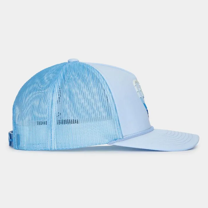 GFORE Hats MenWomen STRIPED HEART G039S INTERLOCK KNIT TRUCKER HAT Sky GFORE Hats MenWomen STRIPED HEART G039S INTERLOCK KNIT TRUCKER HAT Sky