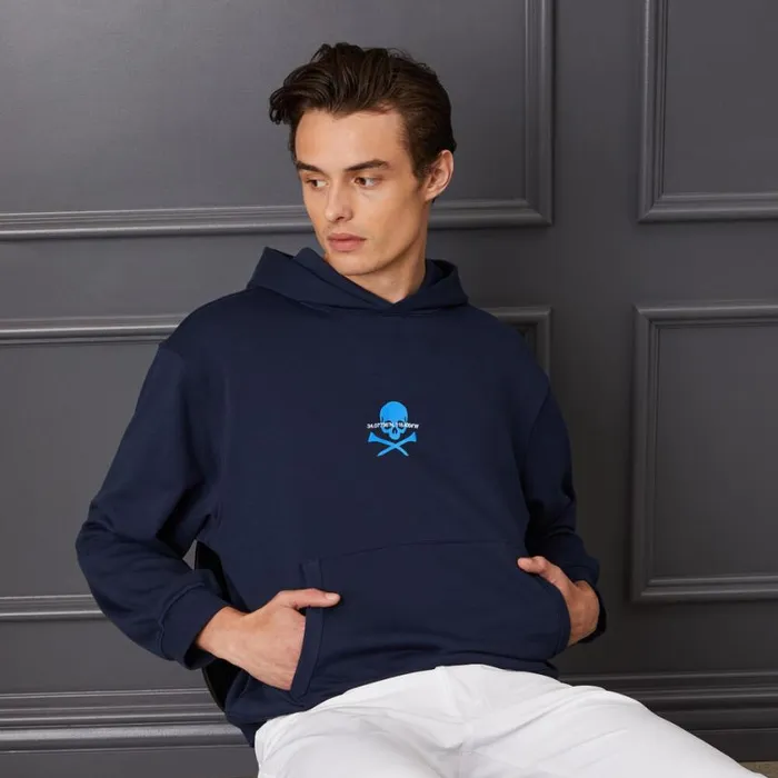 GFORE Hoodies and Tees MenWomen COORDINATES UNISEX OVERSIZED FRENCH TERRY HOODIE Twilight