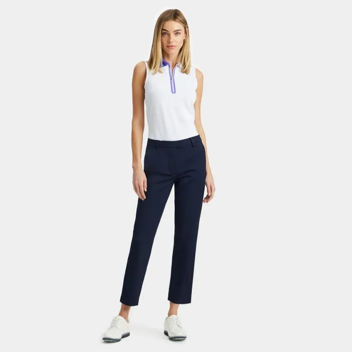 GFORE Polos and Shirts Women QUARTER ZIP TECH PIQU SLEEVELESS POLO Snow GFORE Polos and Shirts Women QUARTER ZIP TECH PIQU SLEEVELESS POLO Snow
