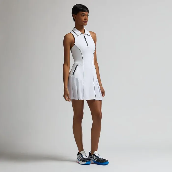 GFORE Skorts and Dresses Women STRETCH HYBRID OPS PLEATED DRESS Snow GFORE Skorts and Dresses Women STRETCH HYBRID OPS PLEATED DRESS Snow