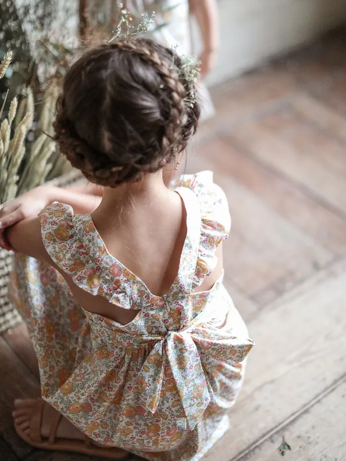 Girls Cyrillus Clothing Jade Occasionwear Dress