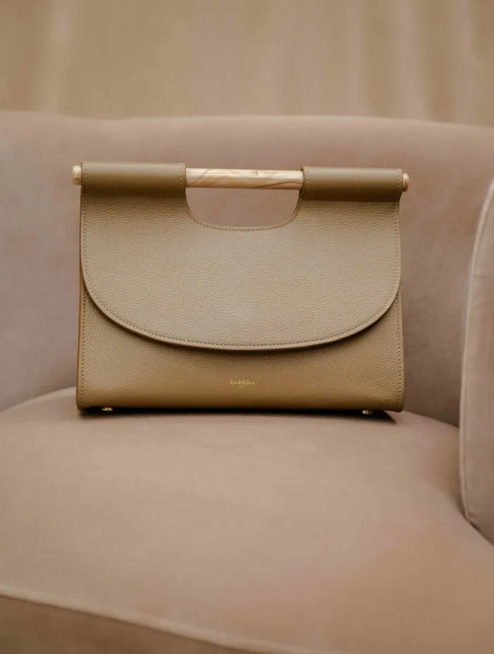 Grand Ancne Khaki Women Bobbies Bags