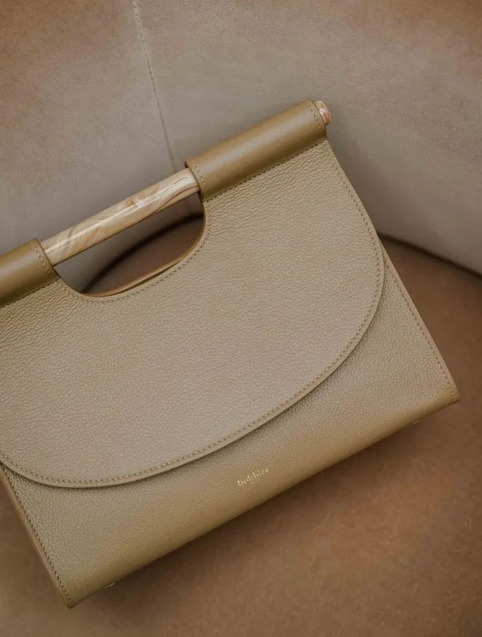 Grand Ancne Khaki Women Bobbies Bags