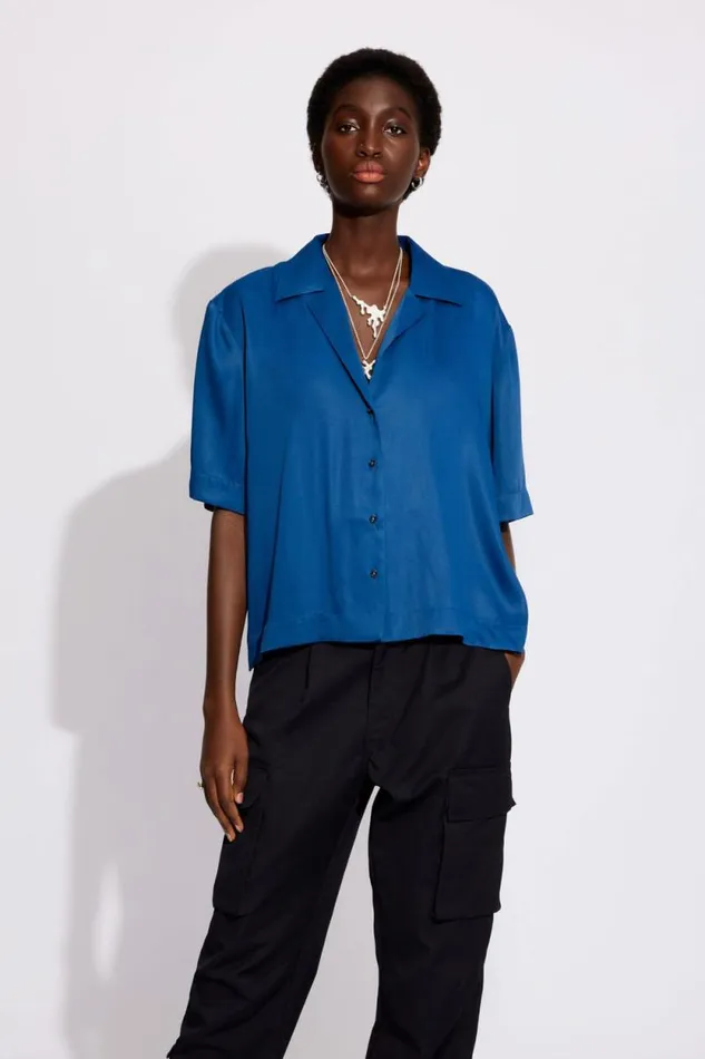 Greta 8211 Poseidon Women Won Hundred Shirts and Blouses