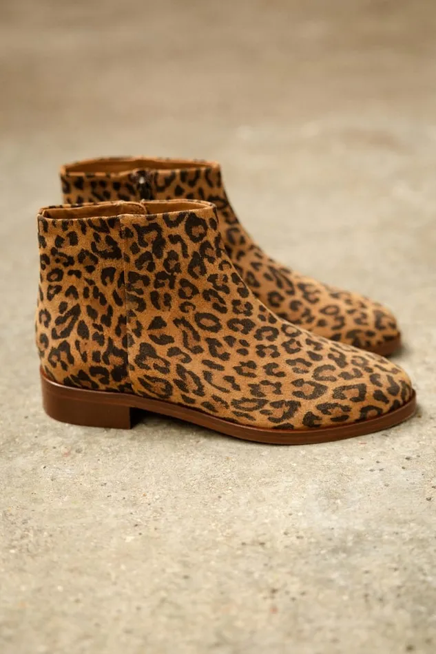 Hada Wild Leo Women Bobbies Ankle Boots Hada Wild Leo Women Bobbies Ankle Boots