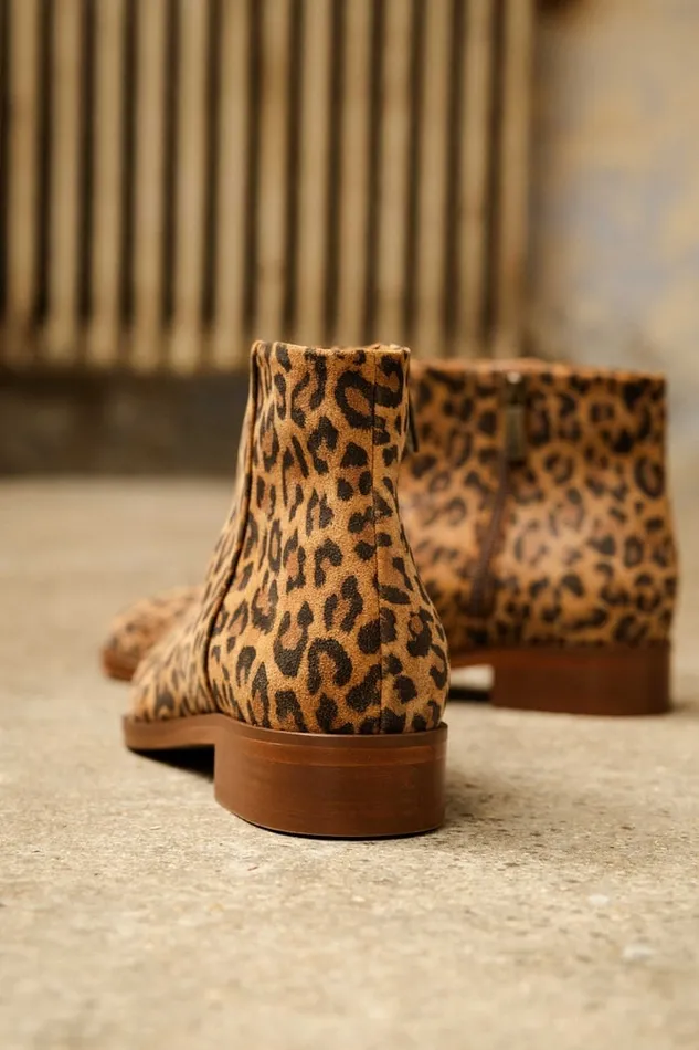Hada Wild Leo Women Bobbies Ankle Boots Hada Wild Leo Women Bobbies Ankle Boots
