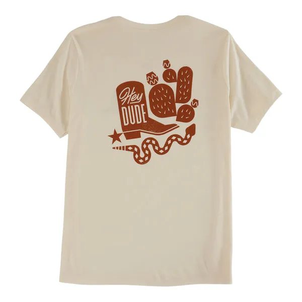 HEYDUDE Spur Snake Tee Cream Accessories heydude Apparel