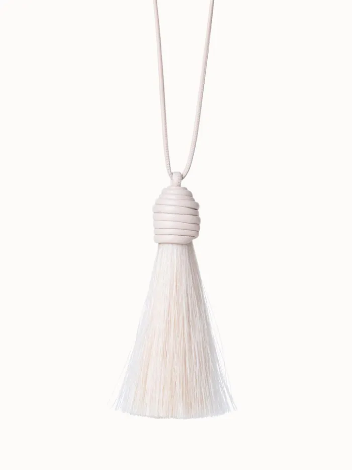 Horsehair Necklace Stucco Women Akris Necklaces