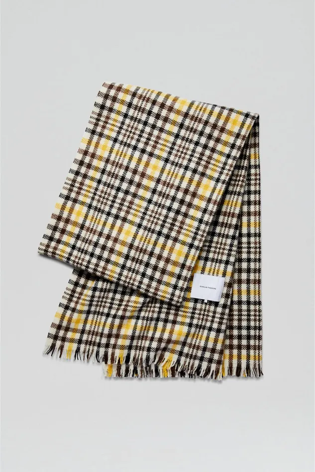 ITALIAN PLAID SCARF GINGER Scarves Scanlan Theodore Women ITALIAN PLAID SCARF GINGER Scarves Scanlan Theodore Women