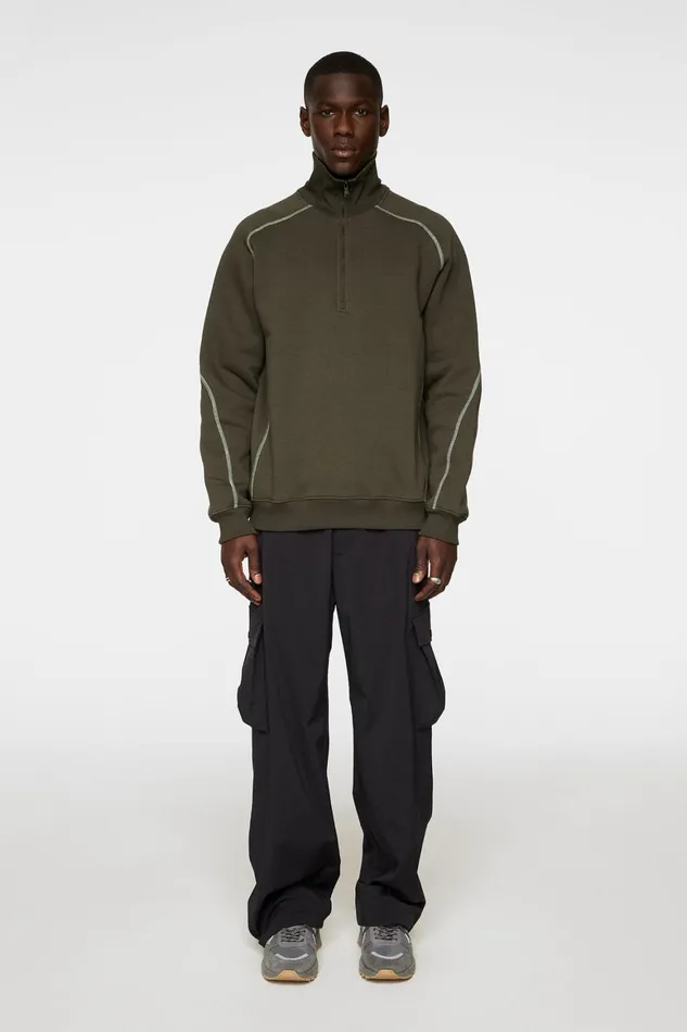 JLindeberg Canter Quarter Zip Sweat Men Sweatshirts
