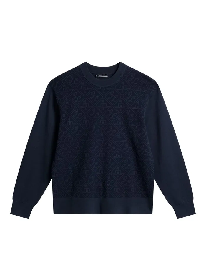 JLindeberg Finn Jacquard Knitted Sweater Men Knitwear